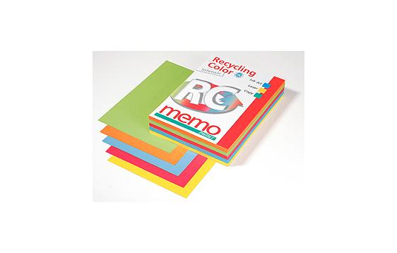 2010166   Kopipapir, &quot;Color-Mix-Pack&quot; ass.farg. A4 (250), Resirkulert papir, Milj&#248;merket